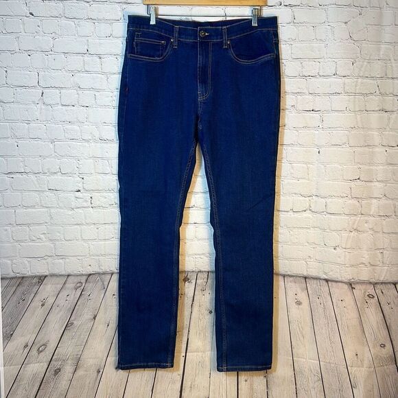 Jachs New York Jeans Blue Straight Leg size W36 L34 - Picture 1 of 10